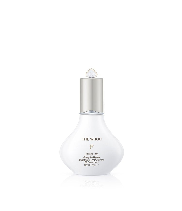 [THE WHOO] Gong Jin Hyang Brightening UV Protective BB Cream SPF50+ PA+++ 40ml (2colors) - Glamourous Grace