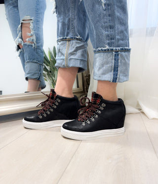 Tibi Sneaker in Black - Glamourous Grace