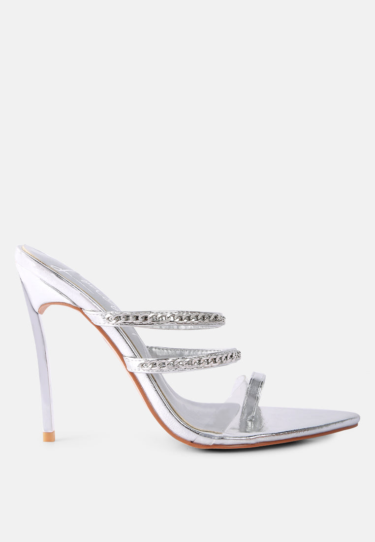 Tickle Me Toe Ring Stiletto Sandals - Glamourous Grace