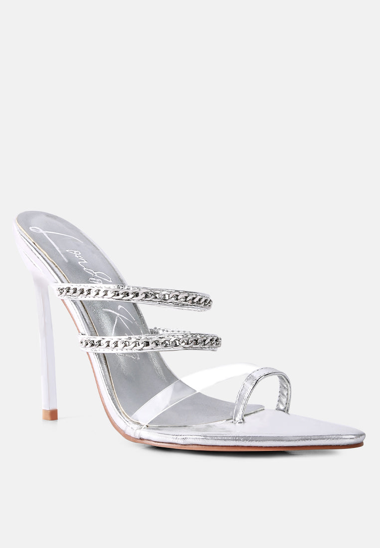 Tickle Me Toe Ring Stiletto Sandals - Glamourous Grace