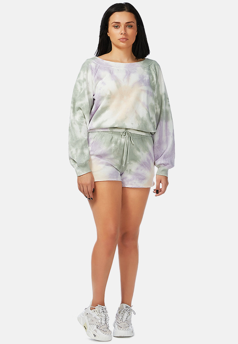 Tie Dye Sweat Top - Glamourous Grace
