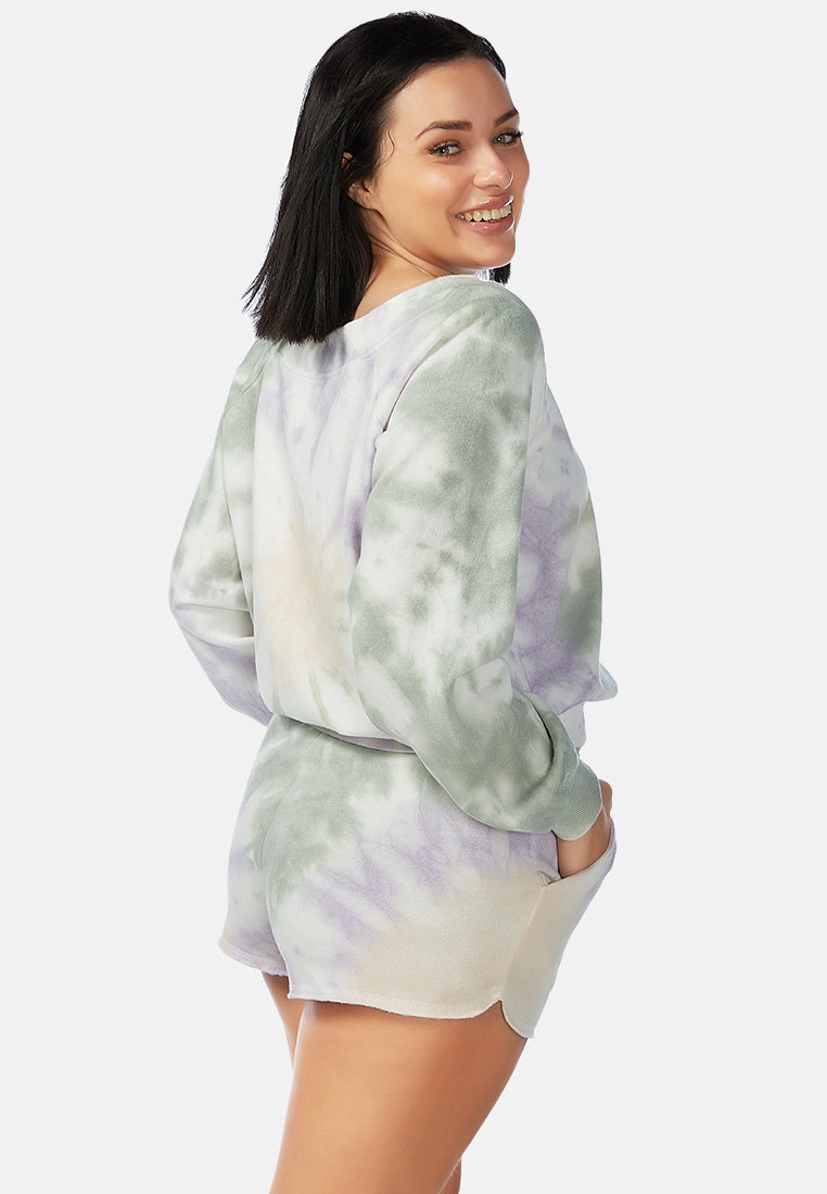 Tie Dye Sweat Top - Glamourous Grace