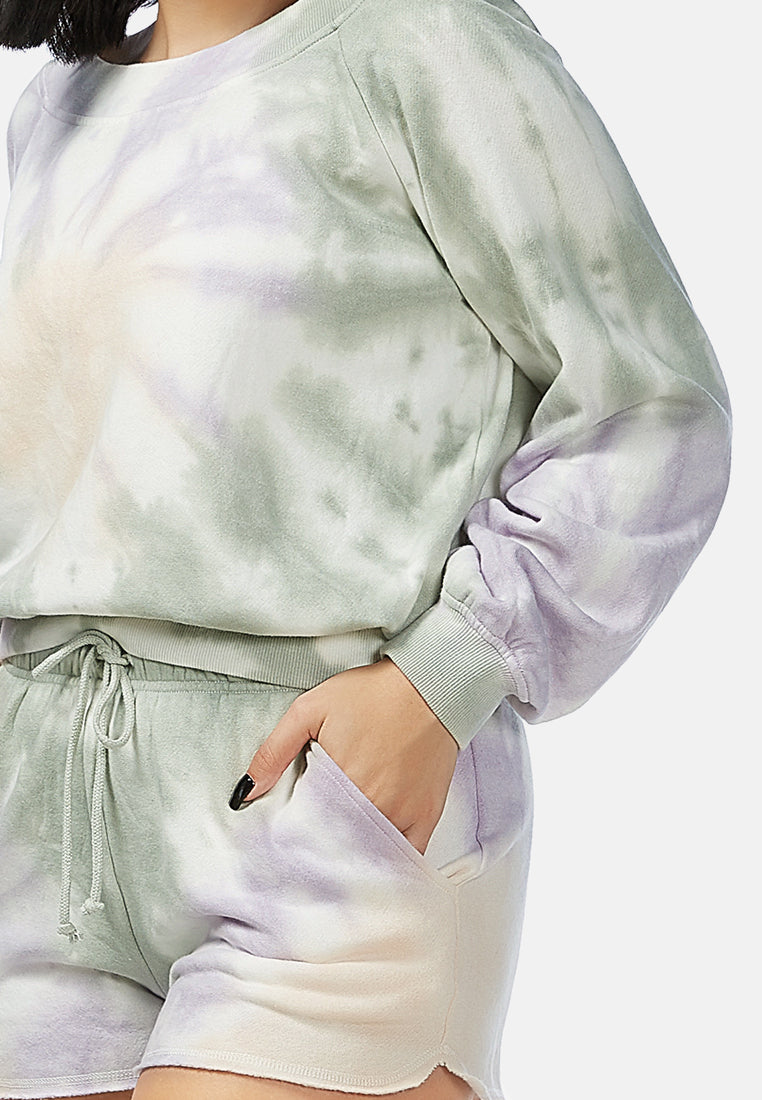 Tie Dye Sweat Top - Glamourous Grace