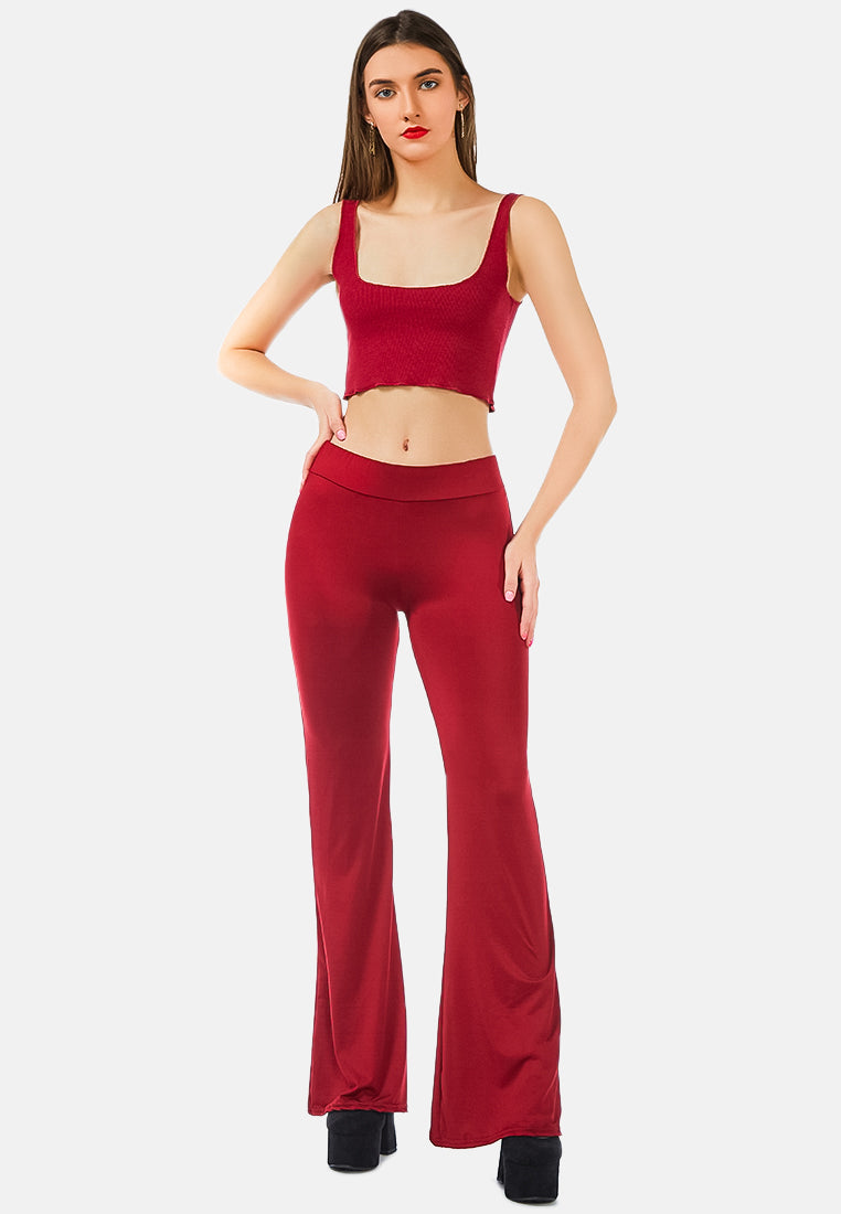 Timeless Stretch Flared Pant - Glamourous Grace