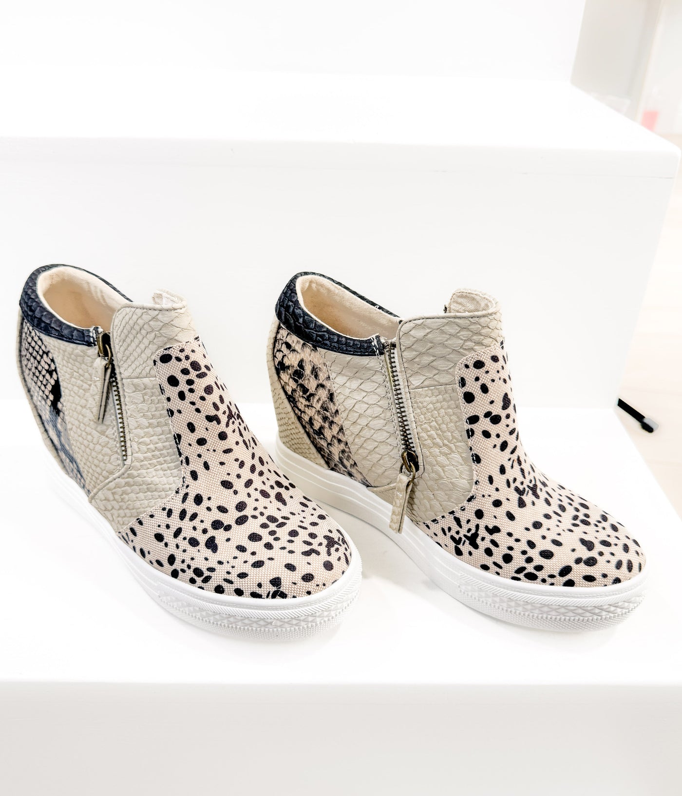Tinaya Hidden Sneaker Wedge - Glamourous Grace