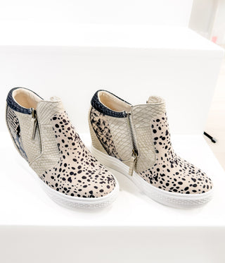 Tinaya Hidden Sneaker Wedge - Glamourous Grace