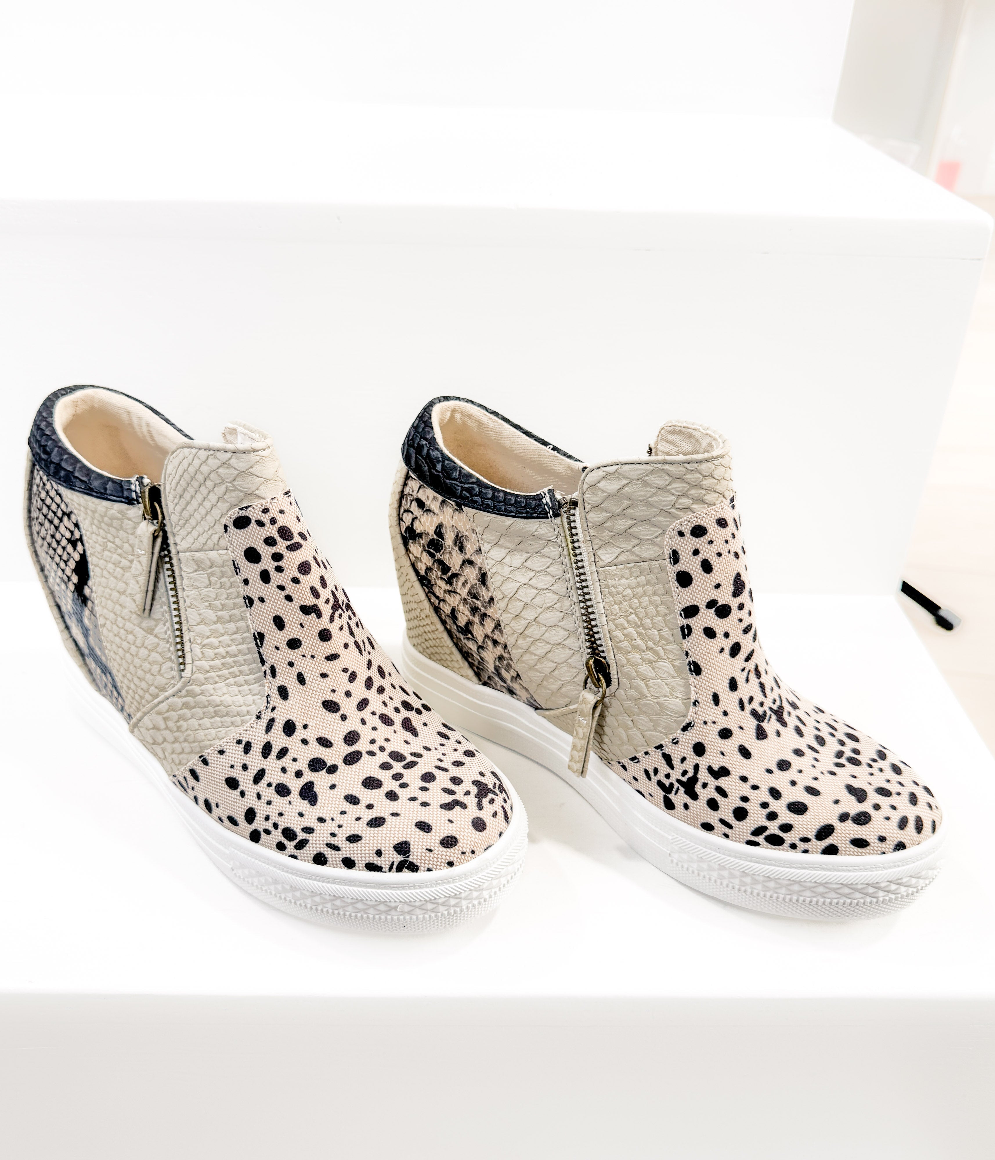 Tinaya Hidden Sneaker Wedge - Glamourous Grace