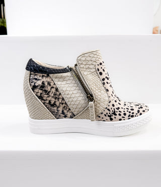 Tinaya Hidden Sneaker Wedge - Glamourous Grace