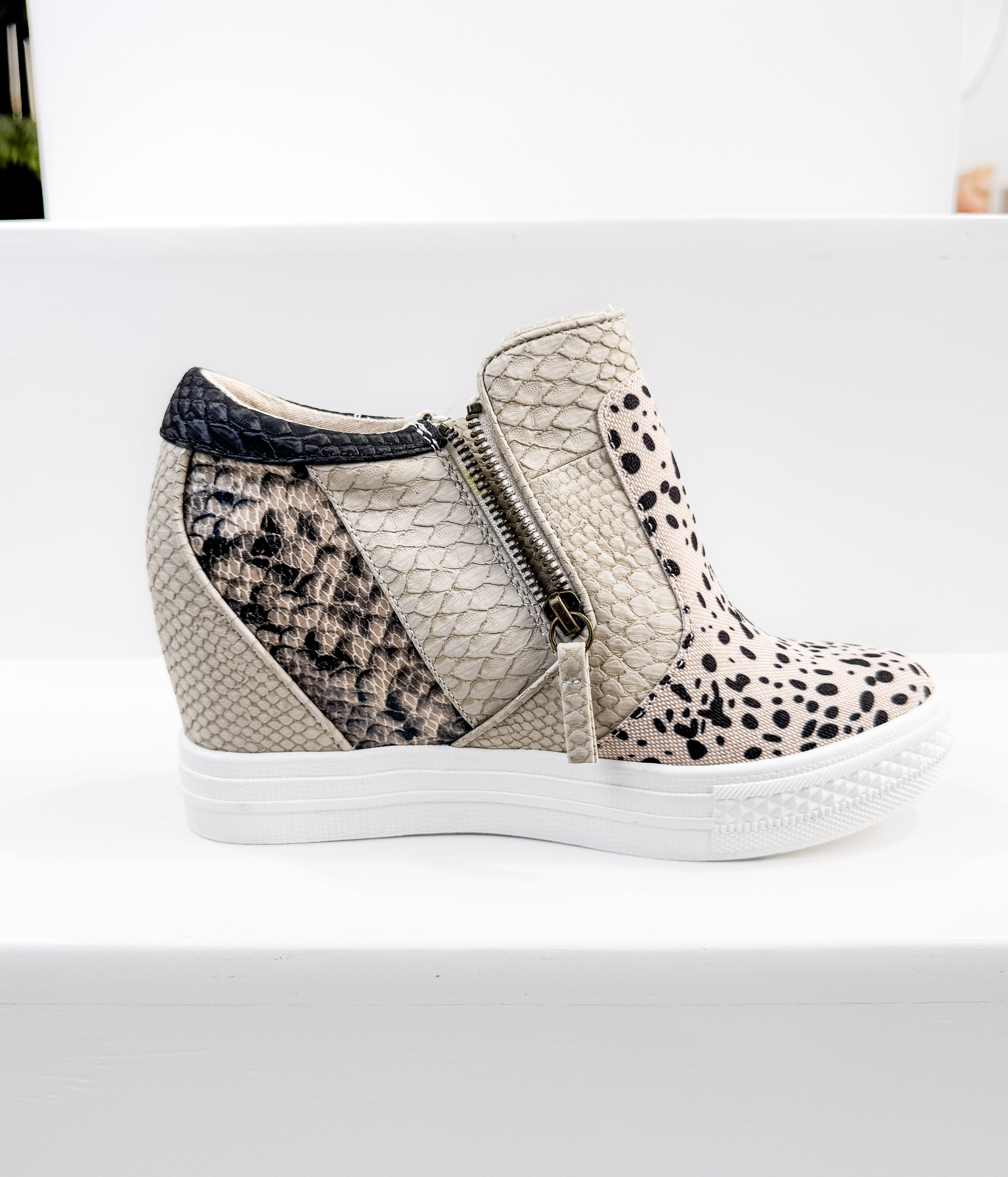Tinaya Hidden Sneaker Wedge - Glamourous Grace