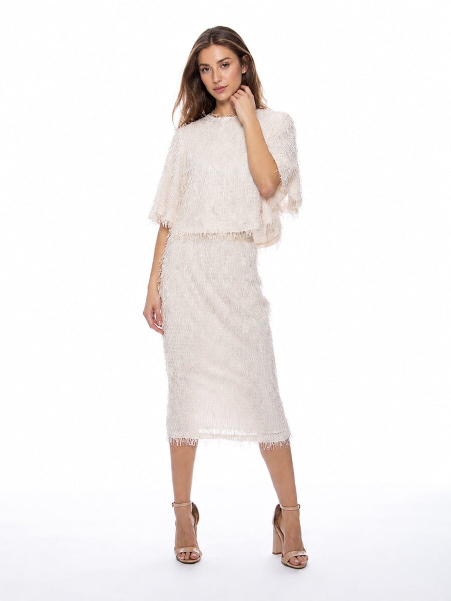 Tinsel Style Pencil Skirt - Glamourous Grace