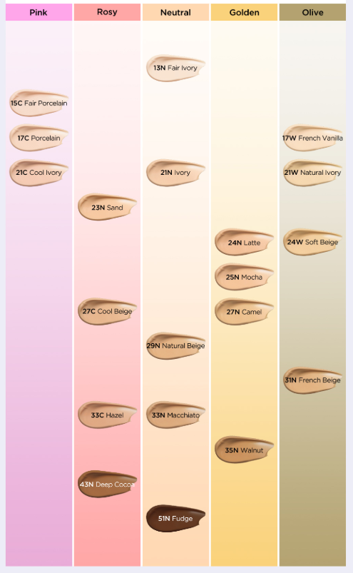 TIRTIR Mask Fit Aura Cushion SPF30 PA++ 4.5g #MINI (20 Colors) - Glamourous Grace
