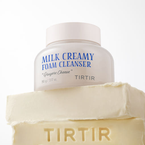 TIRTIR Milk Creamy Foam Cleanser 90g - Glamourous Grace