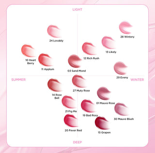 TIRTIR WATERISM Glow Tint 4g (15color)