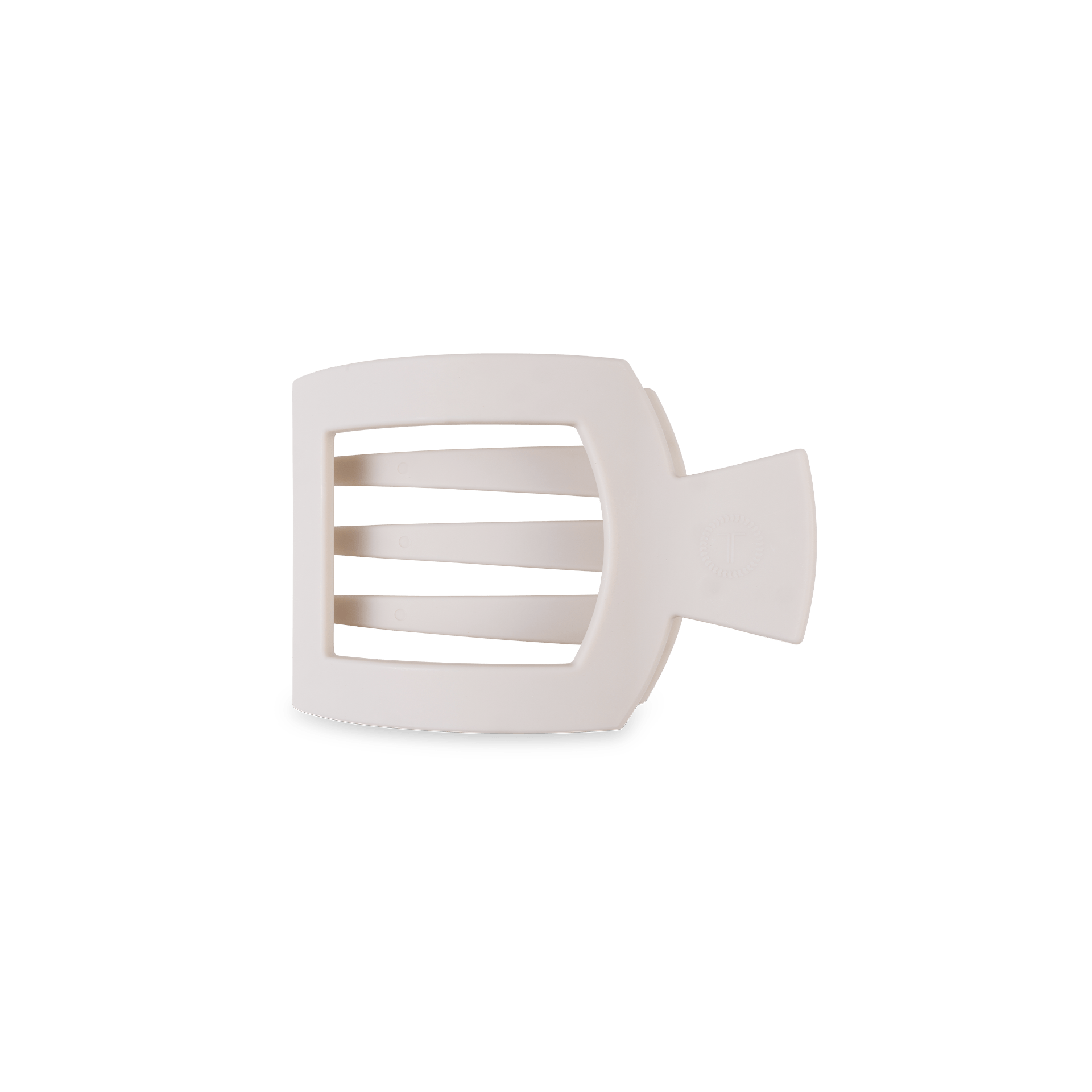 Toasted Small Flat Square Hair Clip - Glamourous Grace