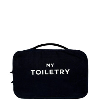 Folding/Hanging Toiletry Case – Black - Glamourous Grace