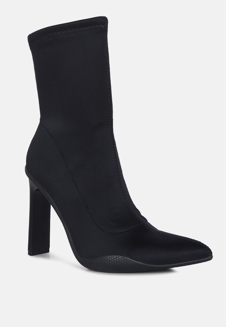 Tokens Pointed Heel Ankle Boots - Glamourous Grace