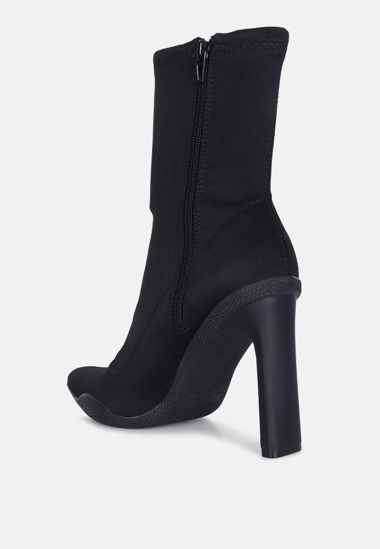Tokens Pointed Heel Ankle Boots - Glamourous Grace