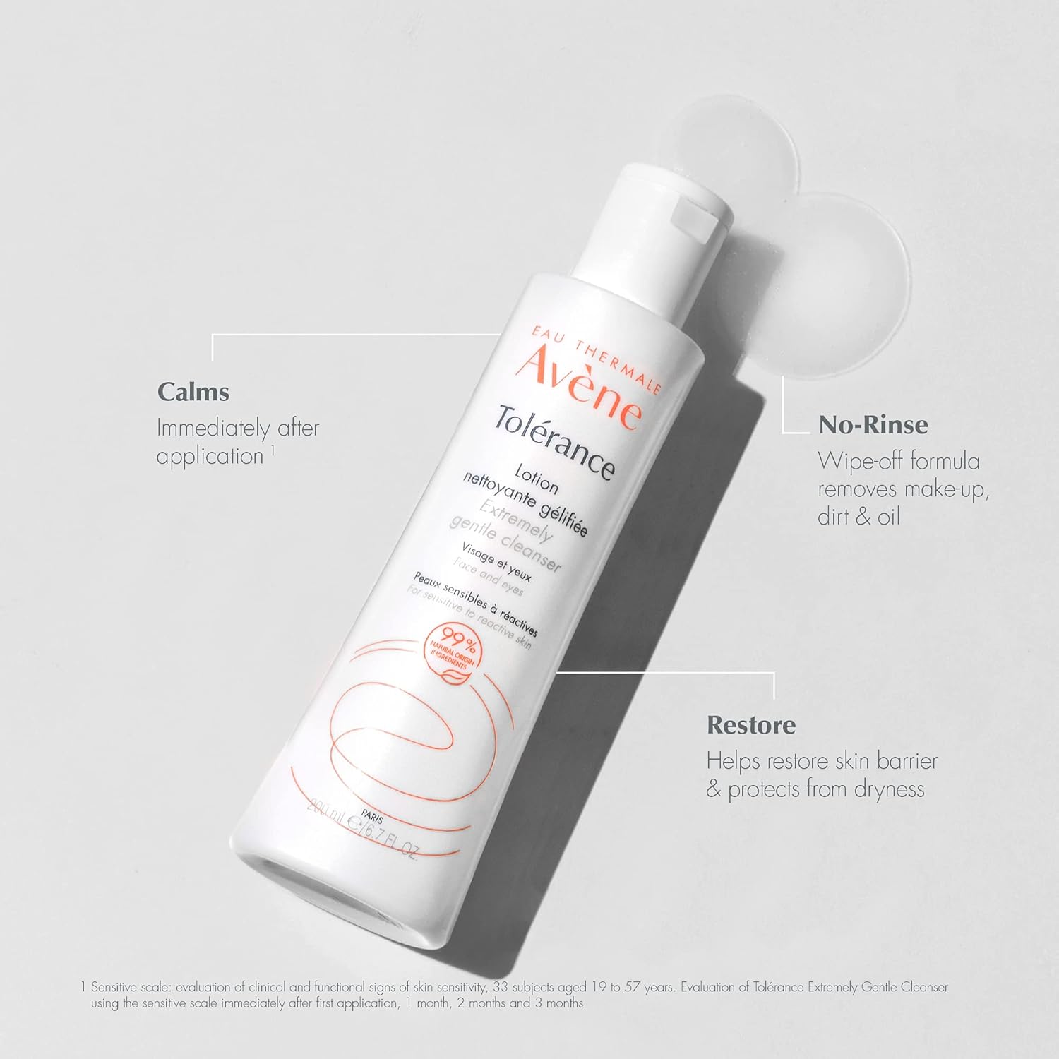 Avène Tolerance Extremely Gentle Cleanser for Sensitive Skin