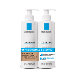 La Roche-Posay Tolériane Dermo-Cleansing Fluid Set