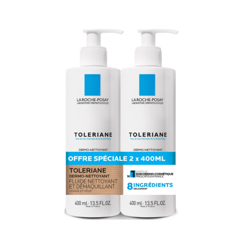 La Roche-Posay Tolériane Dermo-Cleansing Fluid Set