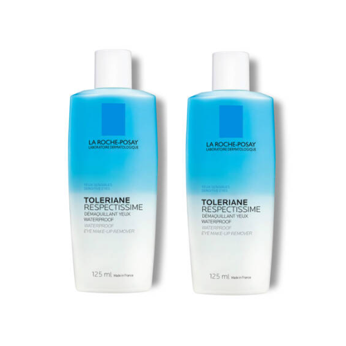 La Roche-Posay Toleriane Respectissime Waterproof Eye Makeup Remover Set