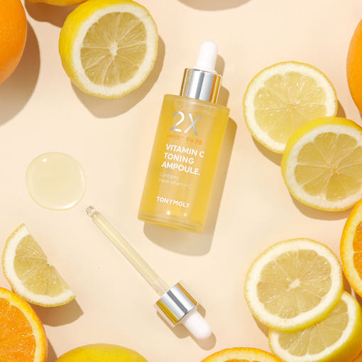 TONYMOLY 2X Vitamin C Toning Ampoule 50ml - Glamourous Grace