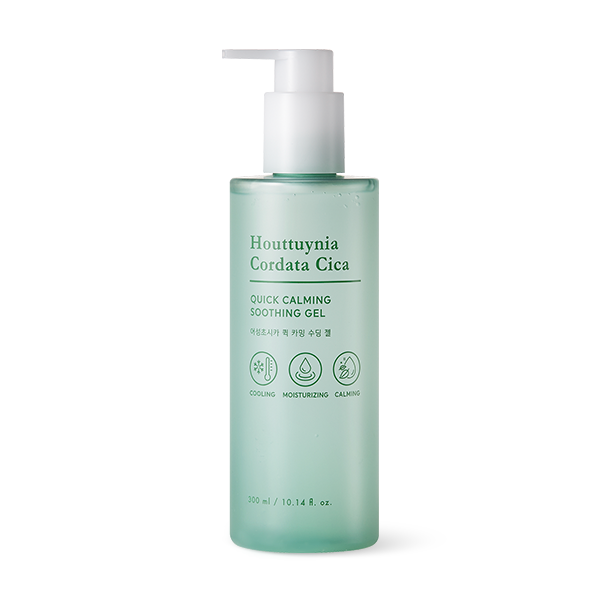 TONYMOLY Houttuynia Cordata Cica Quick Calming Soothing Gel 300ml - Glamourous Grace