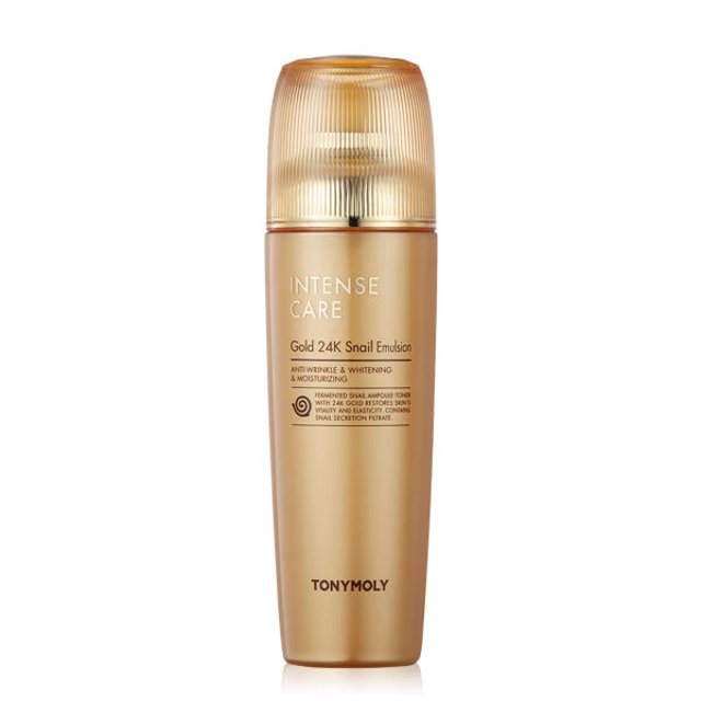 TONYMOLY Intense Care Gold 24K Snail Emulsion 140ml - Glamourous Grace