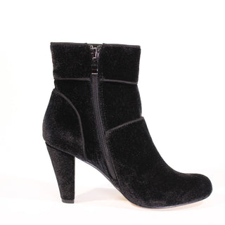 Topaz Velvet Booties