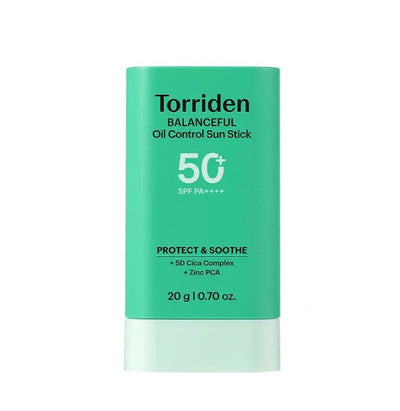 Torriden Balanceful For Men Cica Oil Control Sun Stick SPF50+ PA++++ 20g