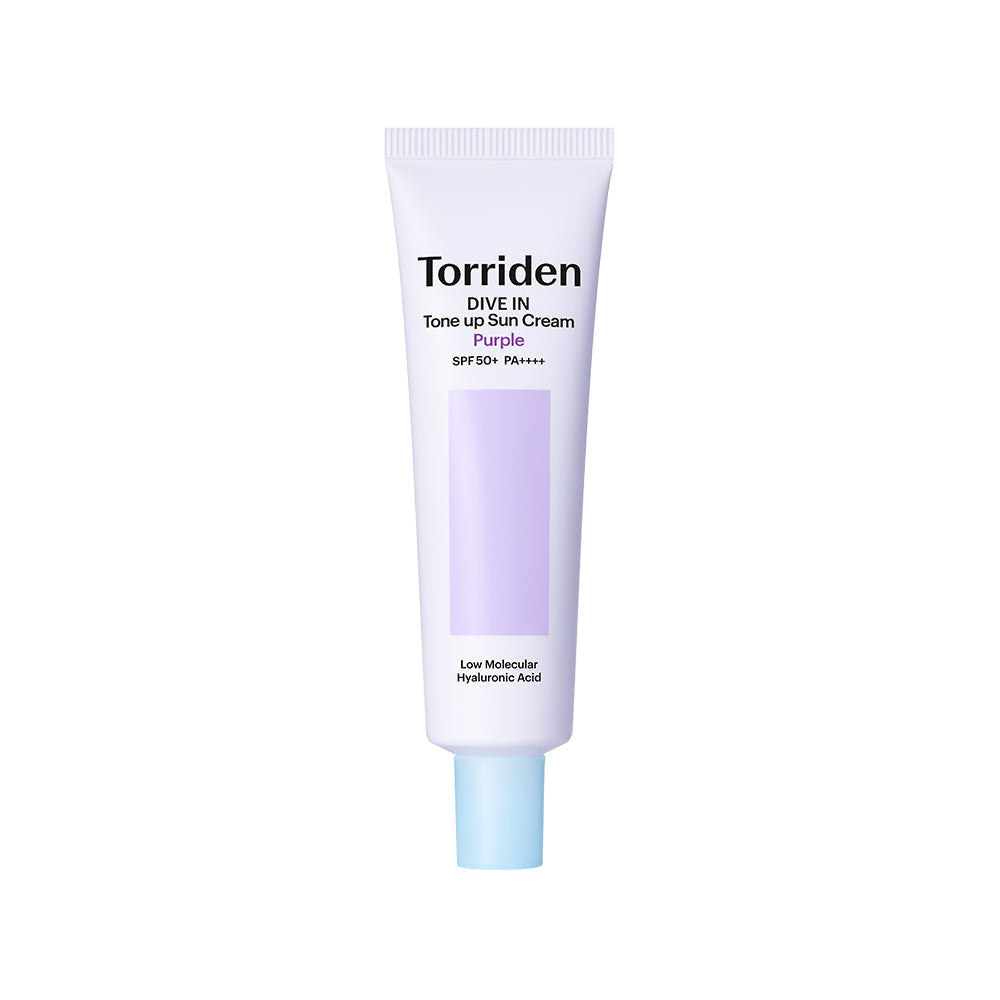 Torriden DIVE IN Purple Tone Up Sunscreen SPF 50+ PA++++ 60ml - Glamourous Grace