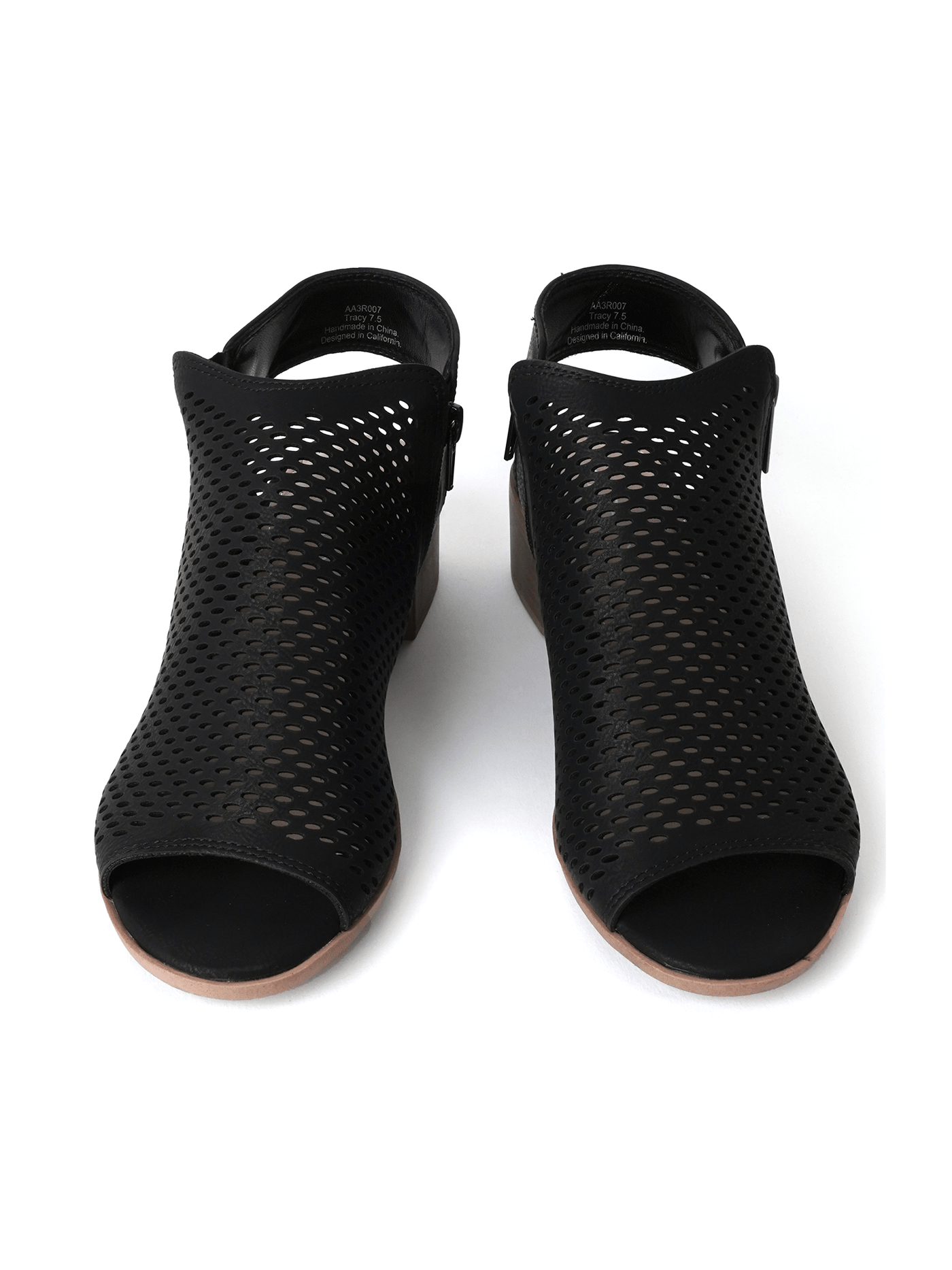 Tracy | Black Nubuck - Glamourous Grace