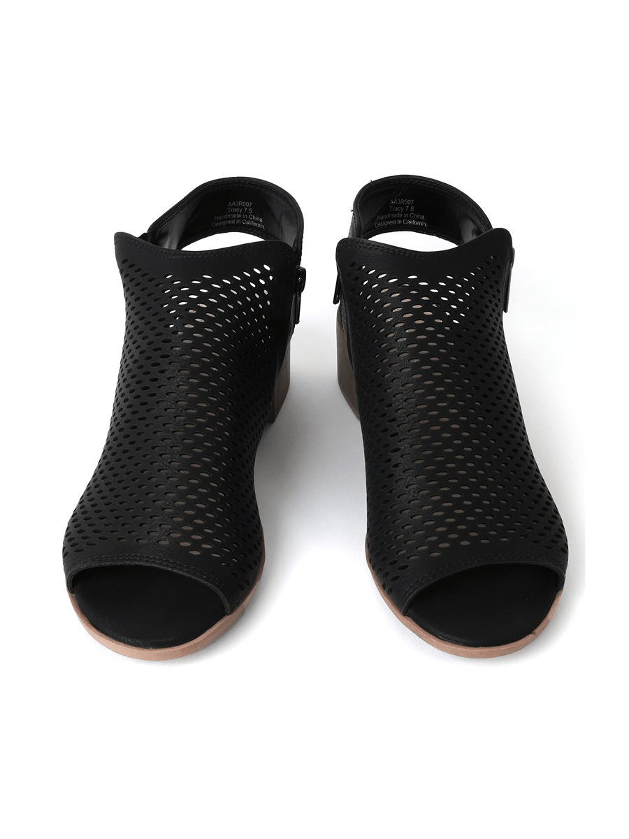 Tracy | Black Nubuck - Glamourous Grace