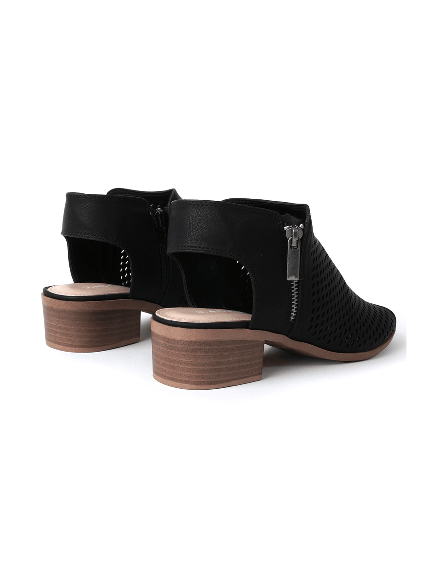 Tracy | Black Nubuck - Glamourous Grace