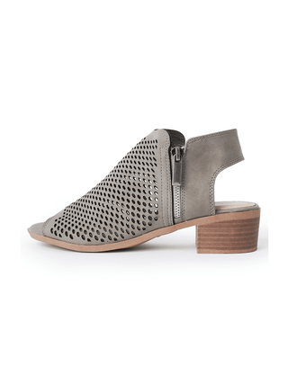 Tracy | Grey Nubuck - Glamourous Grace