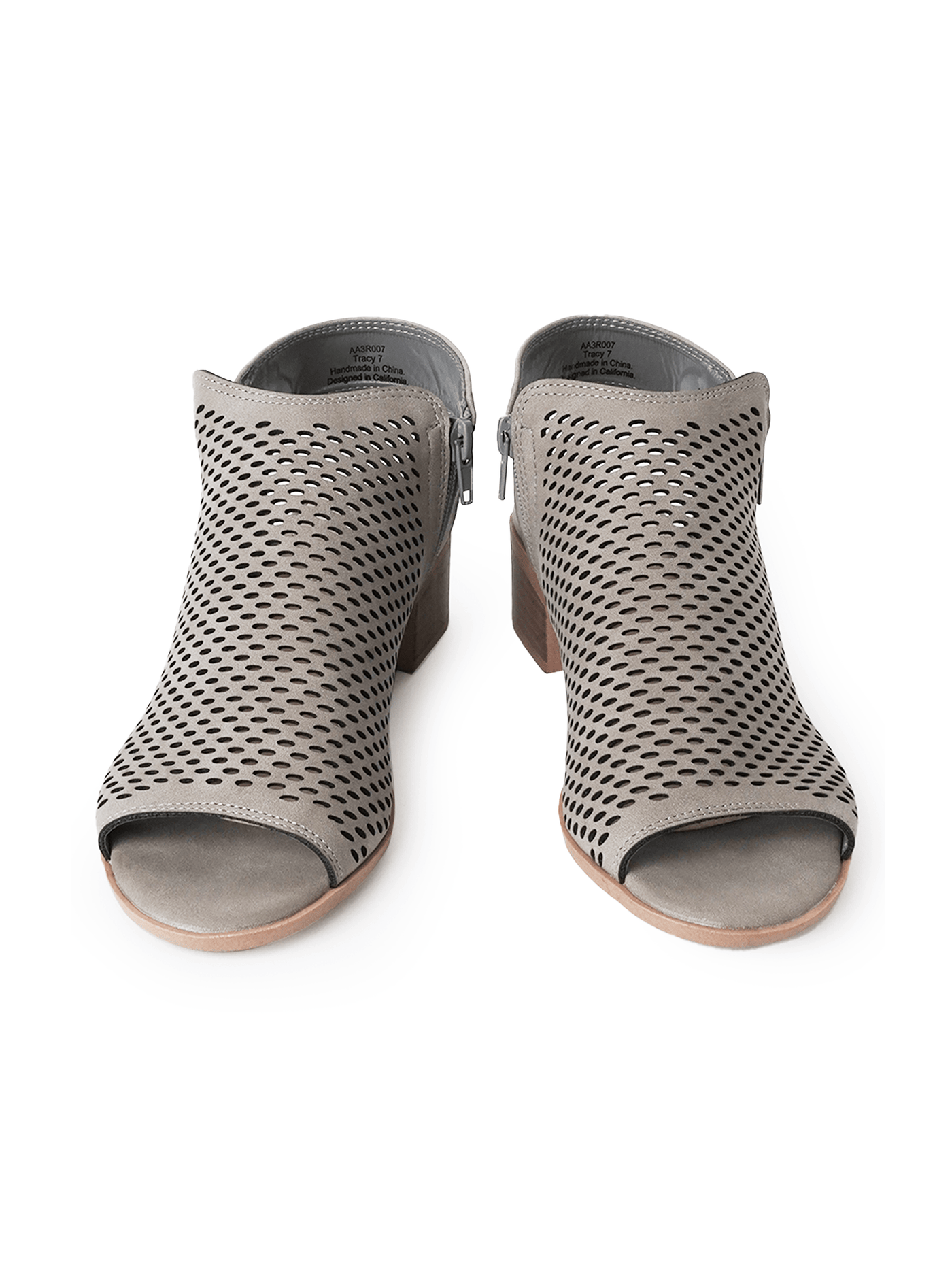 Tracy | Grey Nubuck - Glamourous Grace