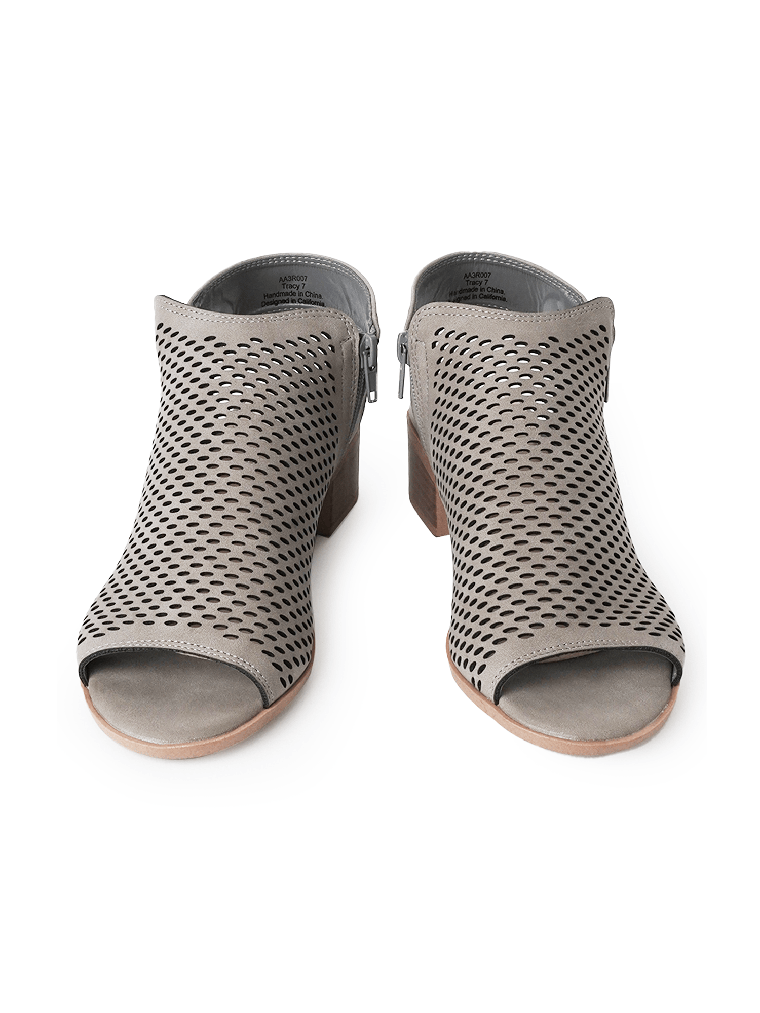 Tracy | Grey Nubuck - Glamourous Grace