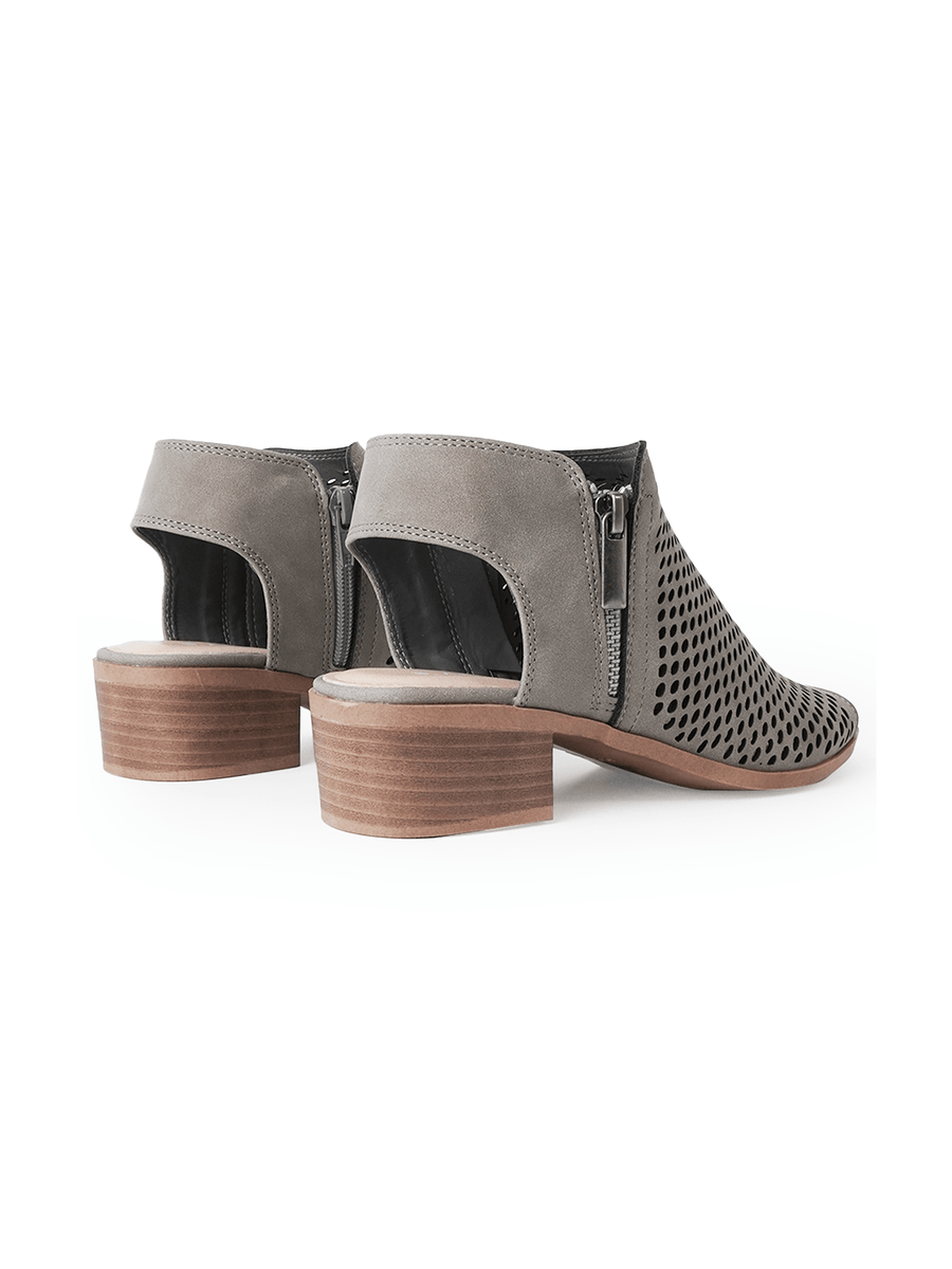 Tracy | Grey Nubuck - Glamourous Grace