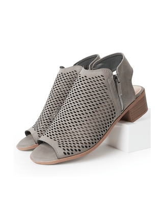 Tracy | Grey Nubuck - Glamourous Grace