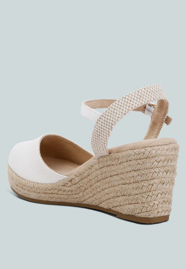 Trand Wedge Espadrille Sandals - Glamourous Grace