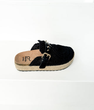 Treads Clogs in Black - Glamourous Grace