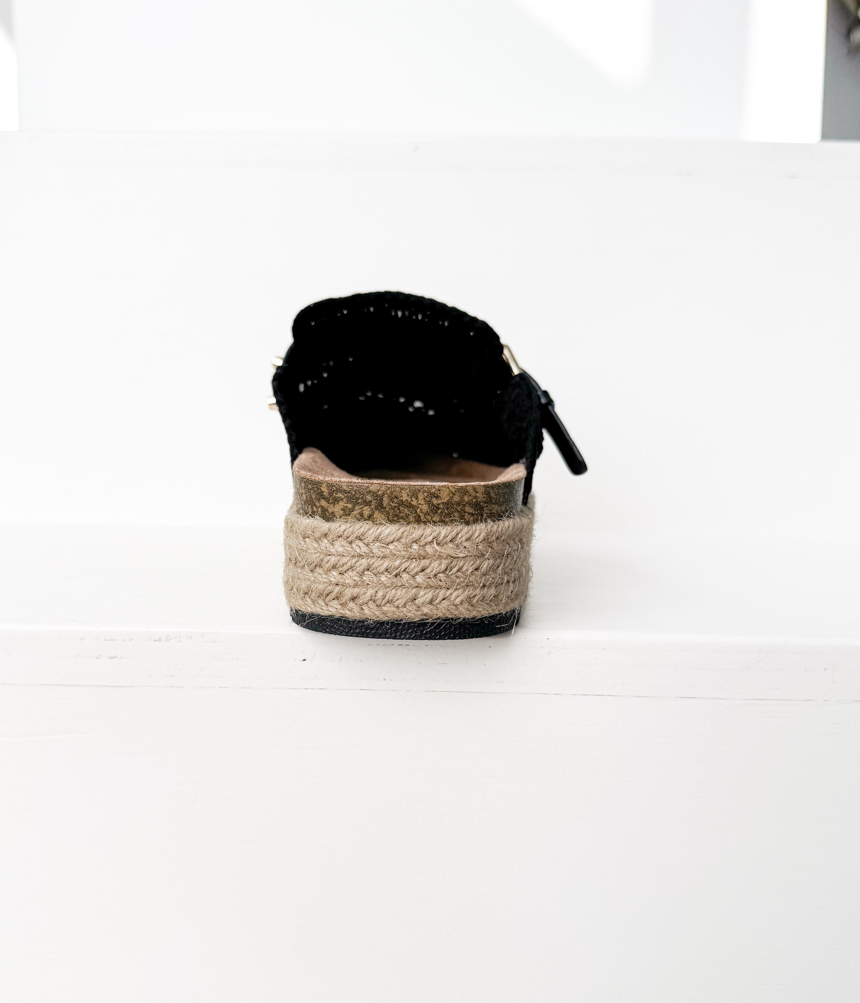 Treads Clogs in Black - Glamourous Grace