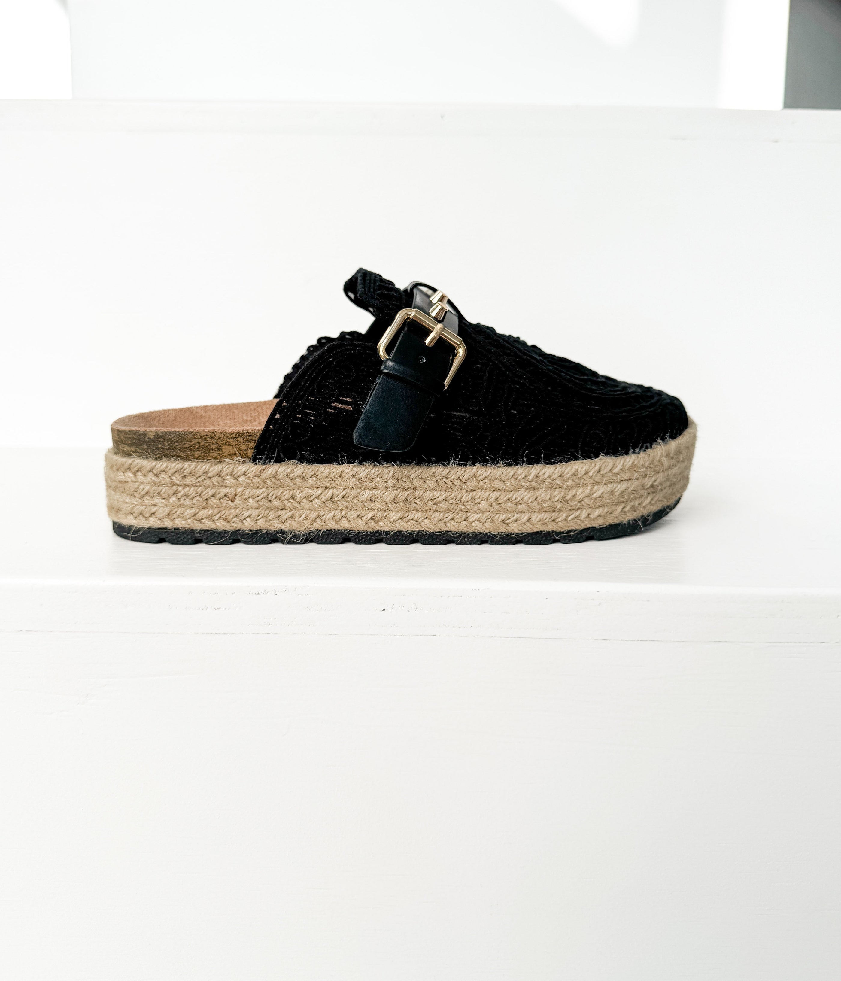 Treads Clogs in Black - Glamourous Grace