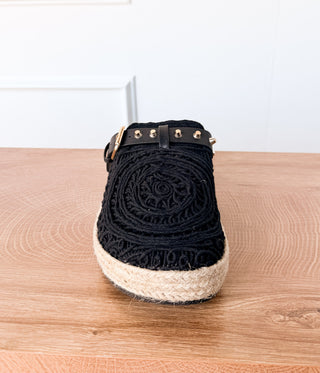 Treads Clogs in Black - Glamourous Grace