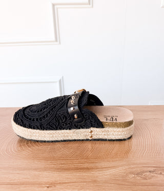 Treads Clogs in Black - Glamourous Grace