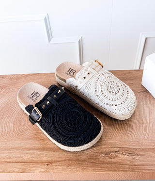 Treads Clogs in Black - Glamourous Grace