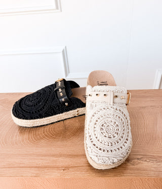 Treads Clogs in White - Glamourous Grace