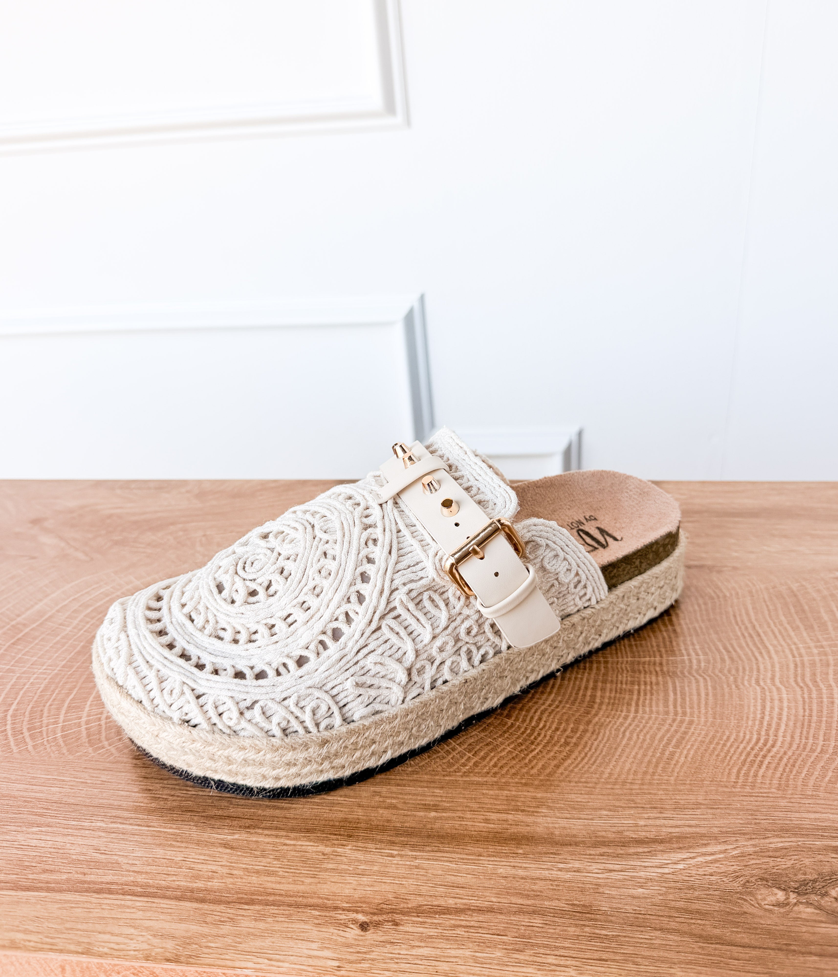 Treads Clogs in White - Glamourous Grace