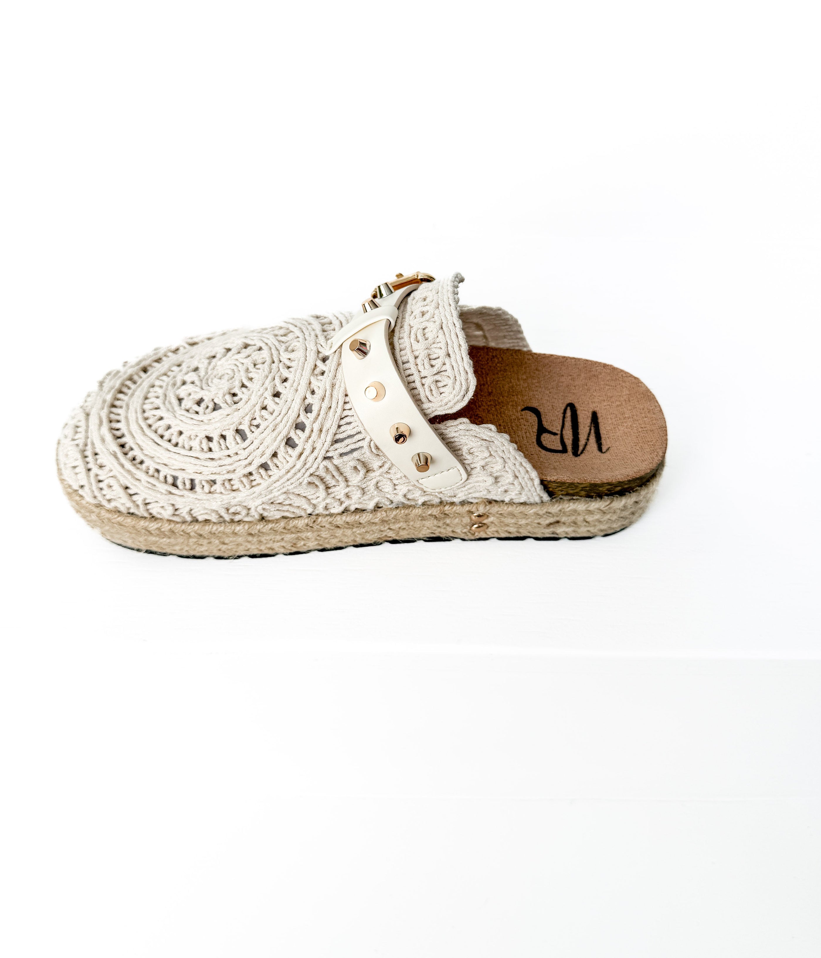 Treads Clogs in White - Glamourous Grace
