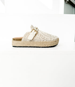 Treads Clogs in White - Glamourous Grace